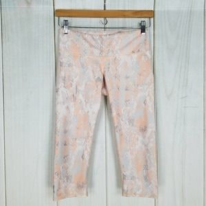 ALO Leggings Orange Gray